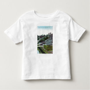 Camiseta Infantil Vista de um diamante MineOroville, CA