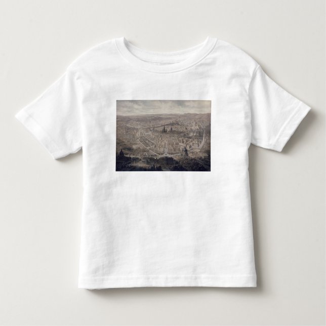 Camiseta Infantil Vista de Viena, c.1860 (Frente)
