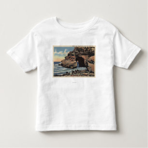 Camiseta Infantil Vista do arco natural, angra esmeralda