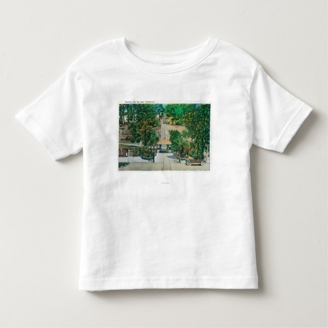 Camiseta Infantil Vista do Capitola StepsCapitola, CA (Frente)
