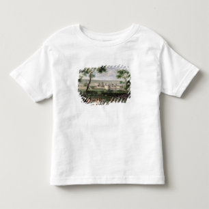Camiseta Infantil Vista do castelo de Vincennes, c.1665