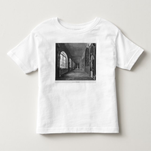 Camiseta Infantil Vista do claustro, monumentos do DES de Musee (Frente)