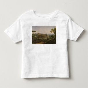 Camiseta Infantil Vista do Colosseum do monte de Palatine