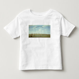 Camiseta Infantil Vista do forte St George nas Índias do leste