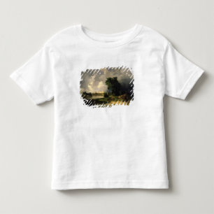Camiseta Infantil Vista do Kremlin no mau tempo, 1851