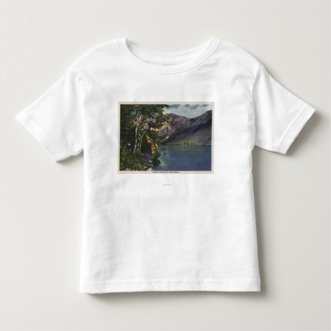 Camiseta Infantil Vista do lago convict na serra alta (Frente)