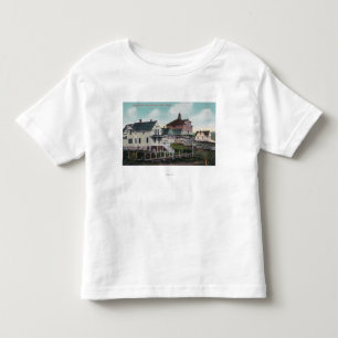 Camiseta Infantil Vista do monte do segundo grau, residências