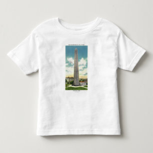 Camiseta Infantil Vista do monumento do monte de depósito # 2