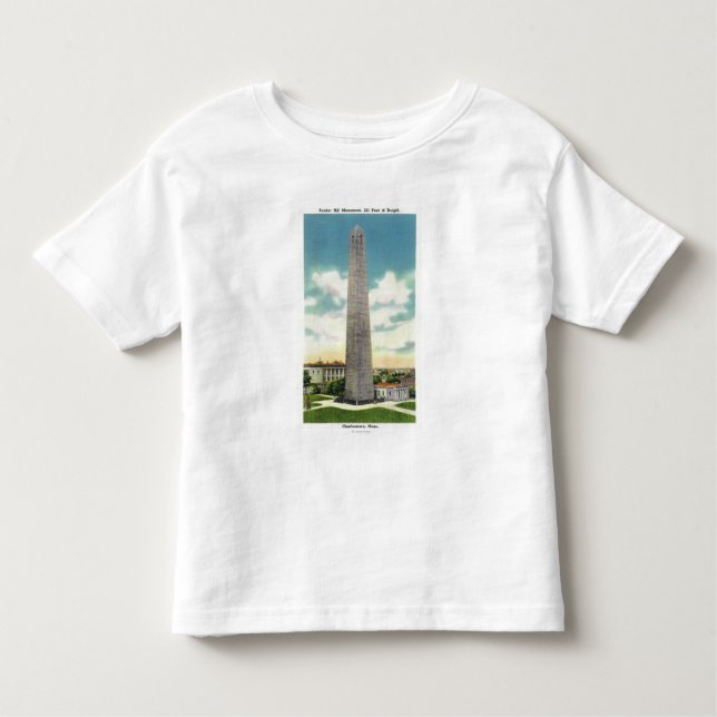 Camiseta Infantil Vista do monumento do monte de depósito # 2 (Frente)