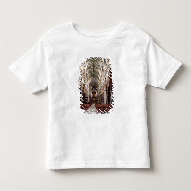 Camiseta Infantil Vista do nave, construída 1215-55 (Frente)