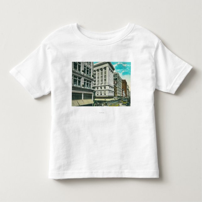 Camiseta Infantil Vista do norte de Broadway do oitavo (Frente)