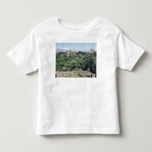 Camiseta Infantil Vista do palácio do Alhambra