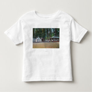Camiseta Infantil Vista do parque nacional de CurryYosemite do