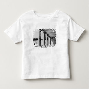 Camiseta Infantil Vista do peristyle e da esquerda do Trianon