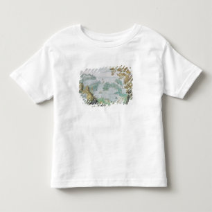 Camiseta Infantil Vista do porto de Acapulco