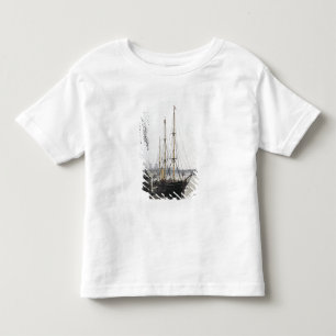 Camiseta Infantil Vista do rio Tamisa com descoberta de RRS
