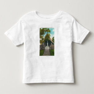 Camiseta Infantil Vista do santuário no Sanitarium em Gabriels