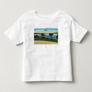 Camiseta Infantil Vista do sul do forte