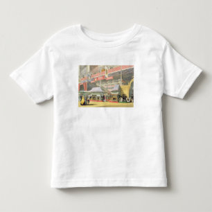 Camiseta Infantil Vista do suporte do hardware de Sheffield e do