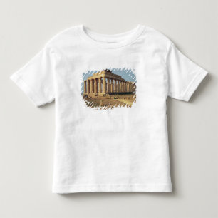 Camiseta Infantil Vista do templo E, c.490-480 BC
