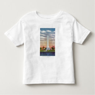 Camiseta Infantil Vista do termômetro gigante de Texaco