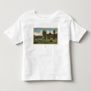 Camiseta Infantil Vista do terreno da faculdade estadual de San Jose