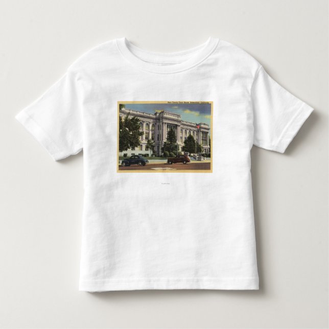 Camiseta Infantil Vista do tribunal de Kern County (Frente)