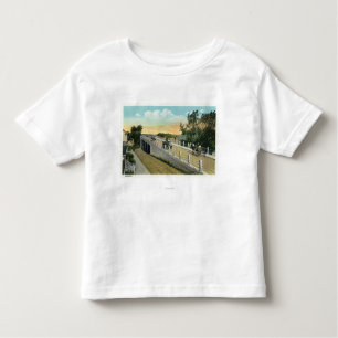 Camiseta Infantil Vista do viaduto