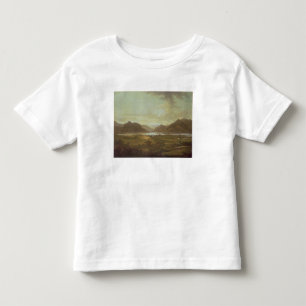 Camiseta Infantil Vista dos lagos e das montanhas de Killarney, Irel