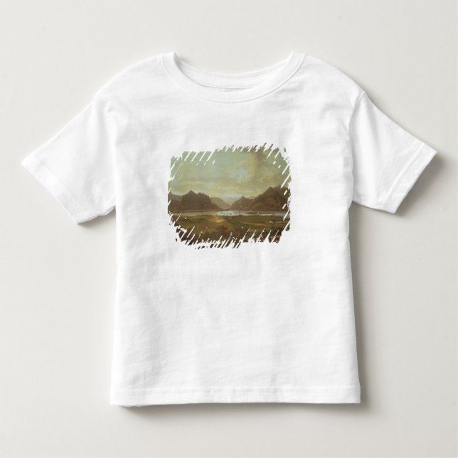Camiseta Infantil Vista dos lagos e das montanhas de Killarney, Irel (Frente)