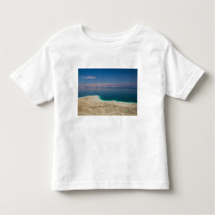 Camiseta Infantil Vista elevada do Mar Morto