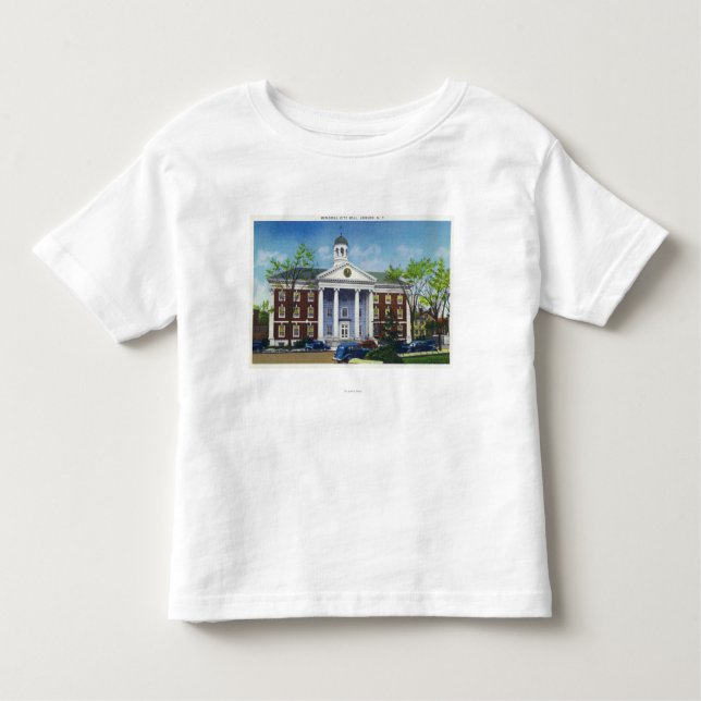 Camiseta Infantil Vista exterior da câmara municipal memorável (Frente)