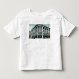 Camiseta Infantil Vista exterior da casa branca