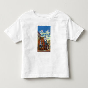 Camiseta Infantil Vista exterior da casa velha do estado