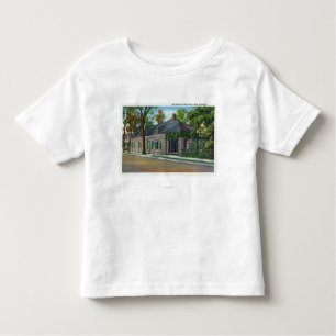 Camiseta Infantil Vista exterior da casa velha do Senado