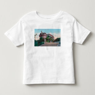 Camiseta Infantil Vista exterior da residência de Smith do bórax d