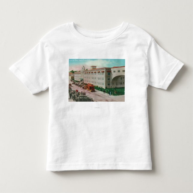 Camiseta Infantil Vista exterior das casas del Rey # 2 (Frente)