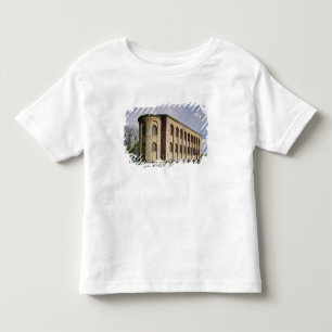 Camiseta Infantil Vista exterior do Aula Palatina, c.310 construído