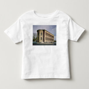 Camiseta Infantil Vista exterior do Aula Palatina, c.310 construído