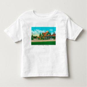 Camiseta Infantil Vista exterior do CottagesSalem principal, OU