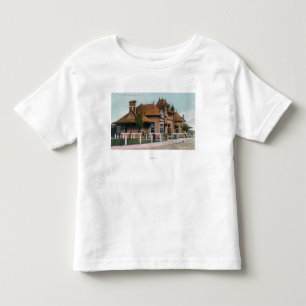 Camiseta Infantil Vista exterior do depósito Nampa de OSL,