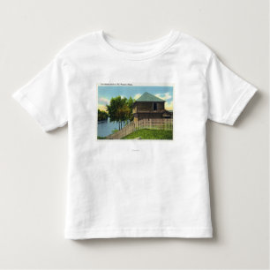 Camiseta Infantil Vista exterior do forte Halifax