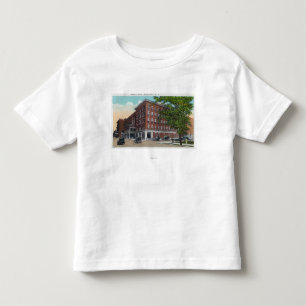 Camiseta Infantil Vista exterior do hotel de Carlton