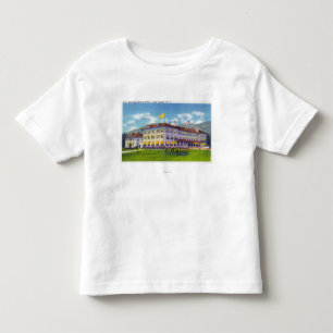 Camiseta Infantil Vista exterior do hotel de Fort William Henry