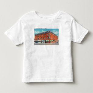 Camiseta Infantil Vista exterior do hotel novo de Rogerson