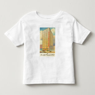 Camiseta Infantil Vista exterior do hotel olímpico