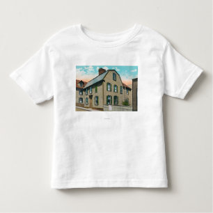 Camiseta Infantil Vista exterior do lugar de nascimento de Hawthorne