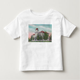 Camiseta Infantil Vista exterior do SchoolNapa alto novo, CA