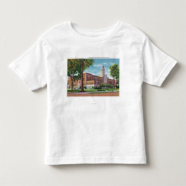 Camiseta Infantil Vista exterior do segundo grau (Frente)