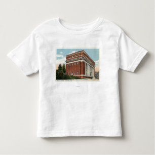 Camiseta Infantil Vista exterior do templo maçónico 2